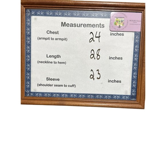 Soft Surroundings size Petite Large gray herringbone print cotton blend shacket - Picture 6 of 6